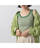 【ローリーズファーム/LOWRYS FARM】のUSAベーシックタンク 人気、トレンドファッション・服の通販 founy(ファニー) ファッション Fashion レディースファッション WOMEN インナー Inner ストレッチ Stretch タンク Tank ベーシック Basic ボーダー Border thumbnail グリーンボーダー70|ID: prp329100004075808 ipo3291000000028435610