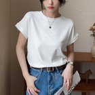 【ミニミニストア/miniministore】のフレンチスリーブ 半袖 Tシャツ 韓国風 人気、トレンドファッション・服の通販 founy(ファニー) ファッション Fashion レディースファッション WOMEN トップス・カットソー Tops/Tshirt シャツ/ブラウス Shirts/Blouses ロング / Tシャツ T-Shirts イエロー Yellow カットソー Cut And Sew シンプル Simple スプリング Spring スリーブ Sleeve ダウン Down 定番 Standard フレンチ French ベーシック Basic ボトム Bottom 半袖 Short Sleeve 無地 Plain Color おすすめ Recommend 夏 Summer ビジネス 仕事 通勤 Business thumbnail ホワイト|ID: prp329100004075825 ipo3291000000028534210