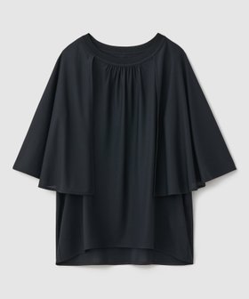 【ロペ/ROPE'】のケープスリーブリンキングトップス 人気、トレンドファッション・服の通販 founy(ファニー) ファッション Fashion レディースファッション WOMEN トップス・カットソー Tops/Tshirt おすすめ Recommend カットソー Cut And Sew タイトスカート Tight Skirt ポケット Pocket ワイド Wide 夏 Summer 定番 Standard 秋 Autumn/Fall |ID:prp329100004075910