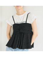 【コカ/COCA】のビスチェ 人気、トレンドファッション・服の通販 founy(ファニー) ファッション Fashion レディースファッション WOMEN トップス・カットソー Tops/Tshirt ビスチェ Bustier インナー Inner ギャザー Gather ストレッチ Stretch デニム Denim バランス Balance ビスチェ Bustier フィット Fit フェミニン Feminine フリル Frills フレア Flare ポケット Pocket 楽ちん Easy thumbnail Black|ID: prp329100004076078 ipo3291000000027653217