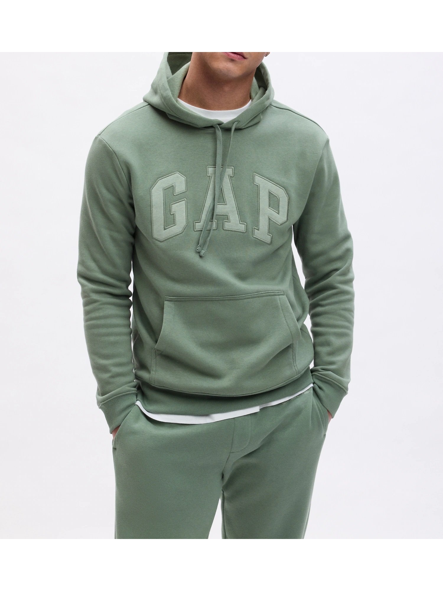 【ギャップ/GAP】のGAPロゴ プルオーバーパーカー(ユニセックス) インテリア・キッズ・メンズ・レディースファッション・服の通販 founy(ファニー) 　ファッション　Fashion　レディースファッション　WOMEN　トップス・カットソー　Tops/Tshirt　パーカ　Sweats　プルオーバー　Pullover　ストレート　Straight　ドローコード　Draw Cord　パーカー　Hoodie　フィット　Fit　フロント　Front　ポケット　Pocket　リラックス　Relax　長袖　Long Sleeve　LAUREL WREATH GRN 17-6|ID: prp329100004076088 ipo3291000000028855915