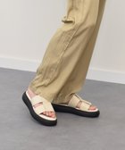 【インター ショシュール/INTER-CHAUSSURES】の【VAGABOND】厚底レザースライドサンダル OWH|ID: prp329100004076465 ipo3291000000027534850