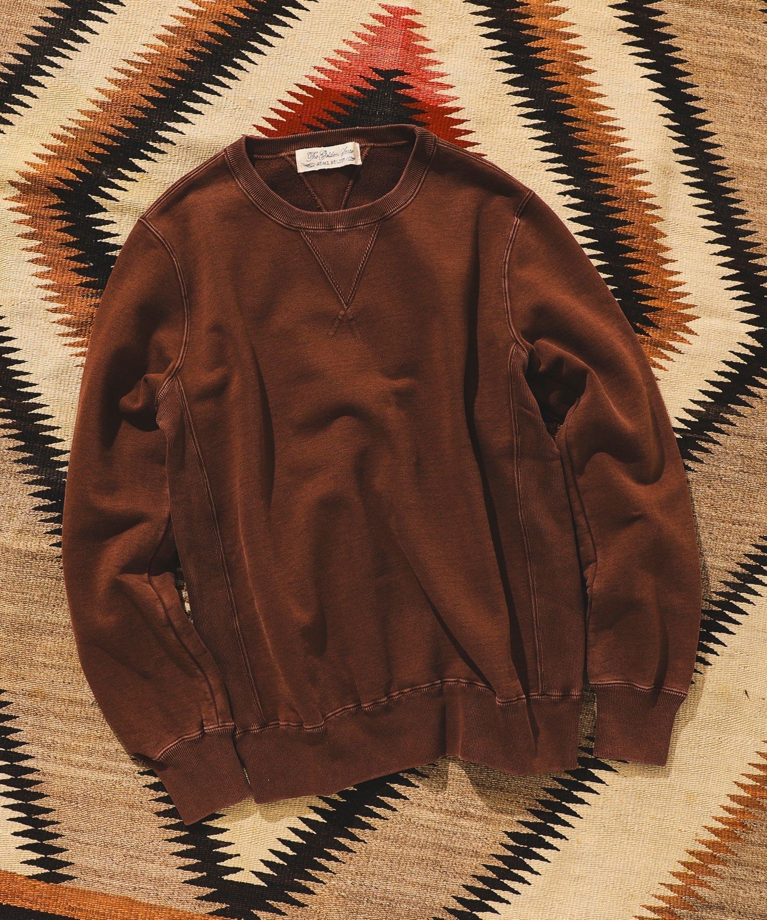 【ビームス/BEAMS / MEN】のREMI RELIEF*BEAMS PLUS / 別注 スウェット クルーネック 人気、トレンドファッション・服の通販 founy(ファニー) 　ファッション　Fashion　メンズファッション　MEN　ヴィンテージ　Vintage　スウェット　Sweat　ダメージ　Damage　パターン　Pattern　別注　Special Order　 other-1|ID: prp329100004076726 ipo3291000000027910054