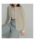 【ビームス ウイメン/BEAMS】の【別注色あり】DANTON / ノーカラー フリース ジャケット 24AW 秋 冬 アウター ダントン 防寒 JD-8911 ミドル 13_MARBLE|ID: prp329100004076757 ipo3291000000029417607