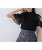 【ナチュラル ビューティー ベーシック/NATURAL BEAUTY BASIC】のラッフルシアースリーブニット 人気、トレンドファッション・服の通販 founy(ファニー) ファッション Fashion レディースファッション WOMEN トップス・カットソー Tops/Tshirt ニット Knit Tops シアー Sheer トレンド Trend フェミニン Feminine フリル Frills thumbnail クロ|ID: prp329100004076937 ipo3291000000027830795