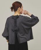 【カレンソロジー/Curensology】のファインウールバックリボンプルオーバー 人気、トレンドファッション・服の通販 founy(ファニー) ファッション Fashion レディースファッション WOMEN トップス・カットソー Tops/Tshirt プルオーバー Pullover エレガント 上品 Elegant カットソー Cut And Sew シンプル Simple ストレッチ Stretch フェミニン Feminine リボン Ribbon ワイド Wide おすすめ Recommend thumbnail チャコール18|ID: prp329100004076953 ipo3291000000028299620