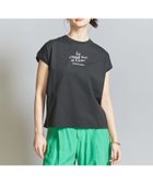 【ビューティ&ユース ユナイテッドアローズ/BEAUTY&YOUTH / UNITED ARROWS】のコットン ロゴプリント フレンチスリーブ Tシャツ 人気、トレンドファッション・服の通販 founy(ファニー) ファッション Fashion レディースファッション WOMEN トップス・カットソー Tops/Tshirt シャツ/ブラウス Shirts/Blouses ロング / Tシャツ T-Shirts おすすめ Recommend インナー Inner コンパクト Compact スラックス Slacks スリーブ Sleeve フレンチ French プリント Print ワイド Wide 夏 Summer 春 Spring thumbnail DK.GRAY|ID: prp329100004076974 ipo3291000000028349419