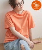 【エルビーシー/LBC】のミニロゴ刺繍Tシャツ オレンジ|ID: prp329100004077056 ipo3291000000027539036