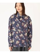 【コロンビア/Columbia】のウィメンズシルバーリッジユーティリティパターンロングスリーブシャツ ネイビー[007011]|ID: prp329100004077077 ipo3291000000027539275