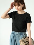 【テチチ/Te chichi】のフラワーレース半袖カットソー 人気、トレンドファッション・服の通販 founy(ファニー) ファッション Fashion レディースファッション WOMEN トップス・カットソー Tops/Tshirt カットソー Cut and Sewn おすすめ Recommend カットソー Cut And Sew バランス Balance フラワー Flower レース Race 半袖 Short Sleeve 無地 Plain Color thumbnail ブラック|ID: prp329100004077162 ipo3291000000027539920