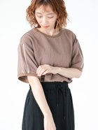 【テチチ/Te chichi】の袖パイピングジャカードトップス 人気、トレンドファッション・服の通販 founy(ファニー) ファッション Fashion レディースファッション WOMEN トップス・カットソー Tops/Tshirt ジャカード Jacquard バランス Balance パイピング Piping thumbnail モカ|ID: prp329100004077174 ipo3291000000028104271