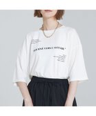 【アバハウスマヴィ/abahouse mavie】の5分袖オーバーロゴT 人気、トレンドファッション・服の通販 founy(ファニー) ファッション Fashion レディースファッション WOMEN トップス・カットソー Tops/Tshirt おすすめ Recommend インナー Inner ベスト Vest 人気 Popularity 夏 Summer thumbnail ホワイト系その他1|ID: prp329100004077217 ipo3291000000027540330