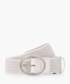 【ブリーフィング/BRIEFING】のWOMENS OVAL BUCKLE MESH BELT WHITE|ID: prp329100004077380 ipo3291000000027541506