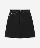 【ビショップ/Bshop】のDENIM MINI SKIRT WOMEN BLACK|ID: prp329100004077501 ipo3291000000027542169