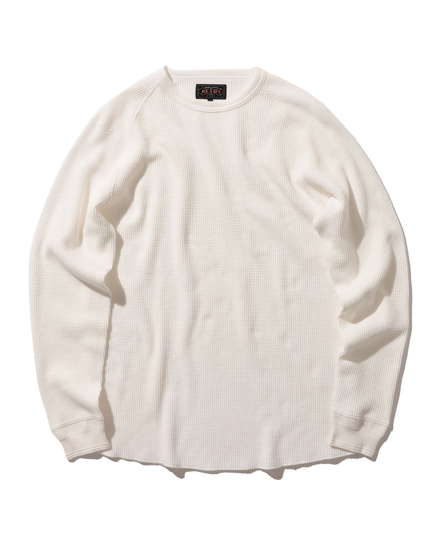 【ビームス/BEAMS / MEN】のBEAMS PLUS / ワッフル クルーネック ロングスリーブ Tシャツ 人気、トレンドファッション・服の通販 founy(ファニー) 　ファッション　Fashion　メンズファッション　MEN　なめらか　Smooth　スリーブ　Sleeve　パターン　Pattern　ロング　Long　ワッフル　Waffle　 other-1|ID: prp329100004077514 ipo3291000000027672939