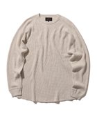 【ビームス/BEAMS / MEN】のBEAMS PLUS / ワッフル クルーネック ロングスリーブ Tシャツ 人気、トレンドファッション・服の通販 founy(ファニー) ファッション Fashion メンズファッション MEN なめらか Smooth スリーブ Sleeve パターン Pattern ロング Long ワッフル Waffle thumbnail OATMEAL|ID: prp329100004077514 ipo3291000000027672943