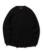 【ビームス/BEAMS / MEN】のBEAMS PLUS / ワッフル クルーネック ロングスリーブ Tシャツ 人気、トレンドファッション・服の通販 founy(ファニー) ファッション Fashion メンズファッション MEN なめらか Smooth スリーブ Sleeve パターン Pattern ロング Long ワッフル Waffle thumbnail BLACK|ID: prp329100004077514 ipo3291000000027672944