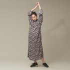 【その他のブランド/Other】のオリジナルプリントギャザースリーブマキシワンピース 人気、トレンドファッション・服の通販 founy(ファニー) ファッション Fashion レディースファッション WOMEN ワンピース Dress マキシワンピース Maxi Dress インナー Inner スリーブ Sleeve フェミニン Feminine プリント Print マキシ Maxi thumbnail グレージュ|ID: prp329100004077570 ipo3291000000028755194