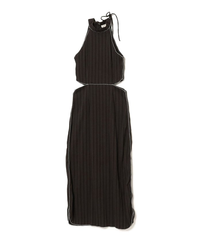 【ビームス ウイメン/BEAMS】のGHOSPELL / Sylvie Stripe Cut Out Midi Dress インテリア・キッズ・メンズ・レディースファッション・服の通販 founy(ファニー) https://founy.com/ ファッション Fashion レディースファッション WOMEN ワンピース Dress ドレス Party Dresses アイビー Ivy アメリカン American ストライプ Stripe スリーブ Sleeve デニム Denim ドレス Dress ボヘミアン Bohemian リラックス Relax ロンドン London おすすめ Recommend |ID: prp329100004077595 ipo3291000000027542636