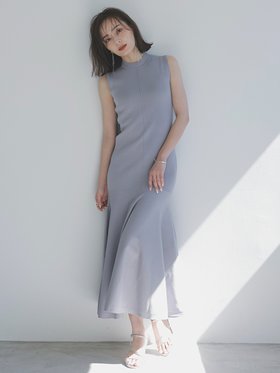 【アニュアンス/anuans】 ナローシルエットニットワンピース人気、トレンドファッション・服の通販 founy(ファニー) ファッション Fashion レディースファッション WOMEN ワンピース Dress ニットワンピース Knit Dresses フレア Flare マーメイド Mermaid エレガント 上品 Elegant |ID:prp329100004077611