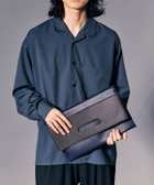 【ティーケー タケオキクチ/tk TAKEO KIKUCHI】の【WEB限定】レザー調クラッチバッグ 人気、トレンドファッション・服の通販 founy(ファニー) ファッション Fashion レディースファッション WOMEN バッグ Bag クラッチ Clutch スタイリッシュ Stylish トレンド Trend フラップ Flap ベーシック Basic ポケット Pocket ミックス Mix 無地 Plain Color thumbnail ネイビー|ID: prp329100004077639 ipo3291000000028900864