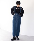 【レプシィム ローリーズファーム/LEPSIM LOWRYS FARM】のマルチリメイクデニムジャンスカ 人気、トレンドファッション・服の通販 founy(ファニー) ファッション Fashion レディースファッション WOMEN サスペンダー Suspenders ノースリーブ No Sleeve 半袖 Short Sleeve 夏 Summer thumbnail ダークブルー86|ID: prp329100004078364 ipo3291000000028232286