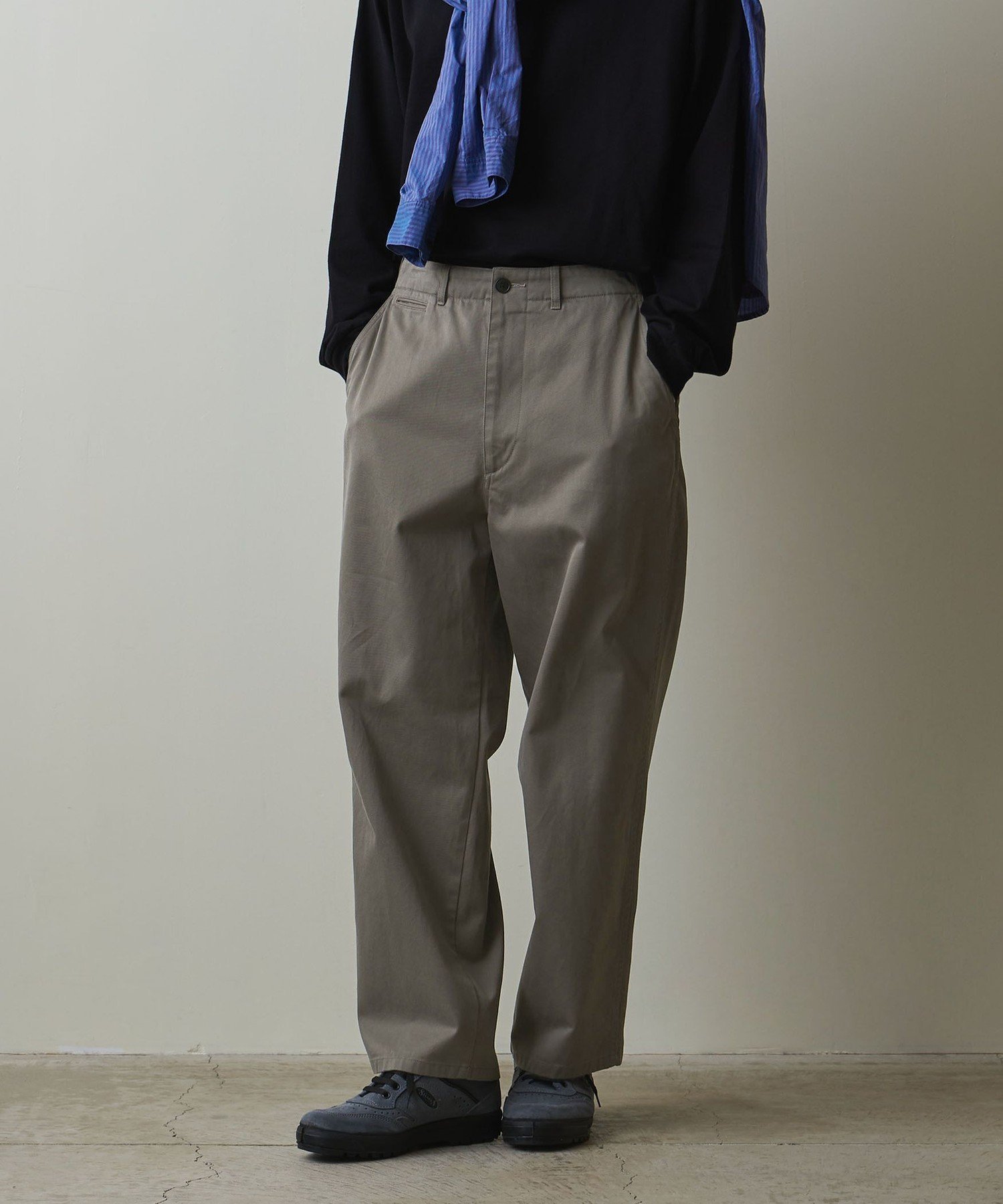 【ビューティ&ユース ユナイテッドアローズ/BEAUTY&YOUTH / UNITED ARROWS / MEN】のSteven Alan ウエポン ニドム アーミー ノープリーツ トラウザーズ 人気、トレンドファッション・服の通販 founy(ファニー) 　ファッション　Fashion　メンズファッション　MEN　クラシック　Classic　テーパード　Tapered　バランス　Balance　プリーツ　Pleats　ミリタリー　Military　ワイド　Wide　エレガント 上品　Elegant　 other-1|ID: prp329100004078398 ipo3291000000028089366