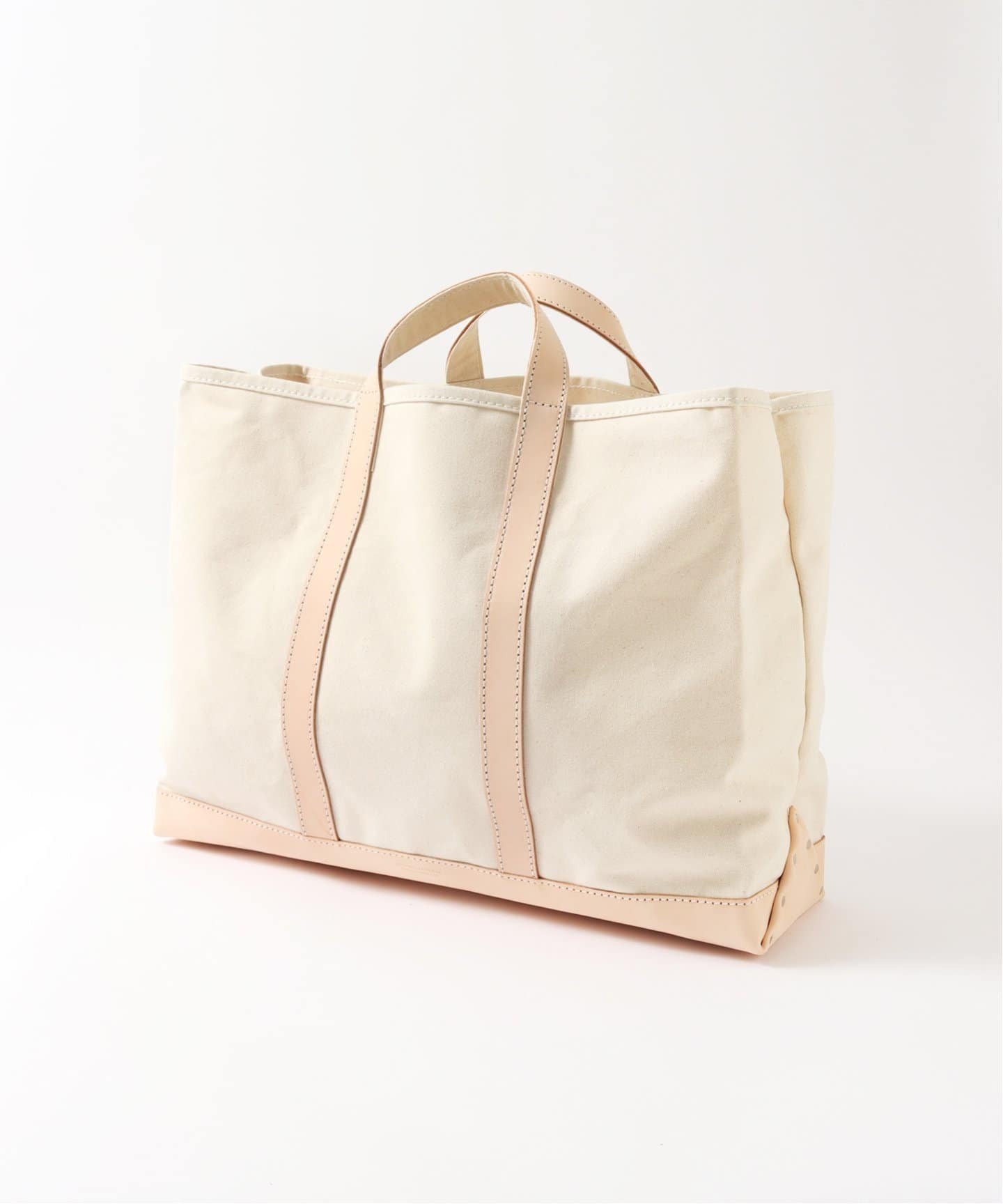 【ジャーナルスタンダード/JOURNAL STANDARD / MEN】の【HERITAGE LEATHER / ヘリテイジレザー】別注 CANVAS*LTH TOTE XL インテリア・キッズ・メンズ・レディースファッション・服の通販 founy(ファニー) 　ファッション　Fashion　メンズファッション　MEN　キャンバス　Canvas　シンプル　Simple　別注　Special Order　ナチュラル|ID: prp329100004078405 ipo3291000000027555636