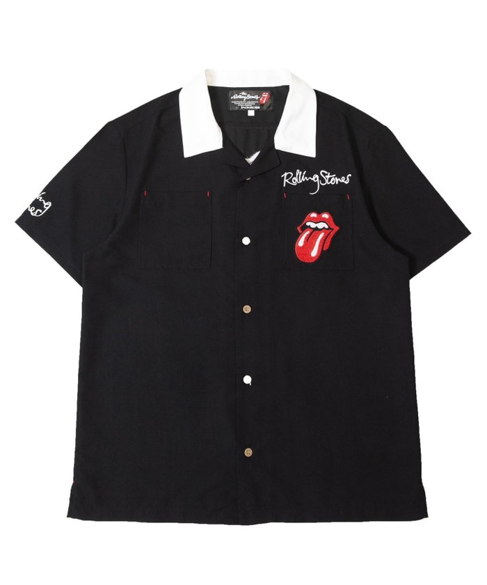 【ジャックローズ/JACKROSE / MEN】のThe Rolling Stones ANIMAL PATCH WORK BOWLING SS SHIRTS インテリア・キッズ・メンズ・レディースファッション・服の通販 founy(ファニー) https://founy.com/ ファッション Fashion メンズファッション MEN アニマル Animal ウッド Wood キャラクター Character ドレープ Drape ミックス Mix ロンドン London おすすめ Recommend |ID: prp329100004078562 ipo3291000000027556650