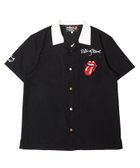 【ジャックローズ/JACKROSE / MEN】のThe Rolling Stones ANIMAL PATCH WORK BOWLING SS SHIRTS 人気、トレンドファッション・服の通販 founy(ファニー) ファッション Fashion メンズファッション MEN アニマル Animal ウッド Wood キャラクター Character ドレープ Drape ミックス Mix ロンドン London おすすめ Recommend thumbnail ブラック|ID: prp329100004078562 ipo3291000000027556652