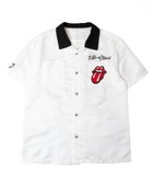 【ジャックローズ/JACKROSE / MEN】のThe Rolling Stones ANIMAL PATCH WORK BOWLING SS SHIRTS ホワイト|ID: prp329100004078562 ipo3291000000027556654