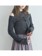 【フレイ アイディー/FRAY I.D】のセミオフショルウルトラクロップドカーディガン 人気、トレンドファッション・服の通販 founy(ファニー) ファッション Fashion レディースファッション WOMEN トップス・カットソー Tops/Tshirt カーディガン Cardigans おすすめ Recommend ショート Short トレンド Trend ボトム Bottom ロング Long エレガント 上品 Elegant thumbnail GRY[006]|ID: prp329100004078666 ipo3291000000028327973