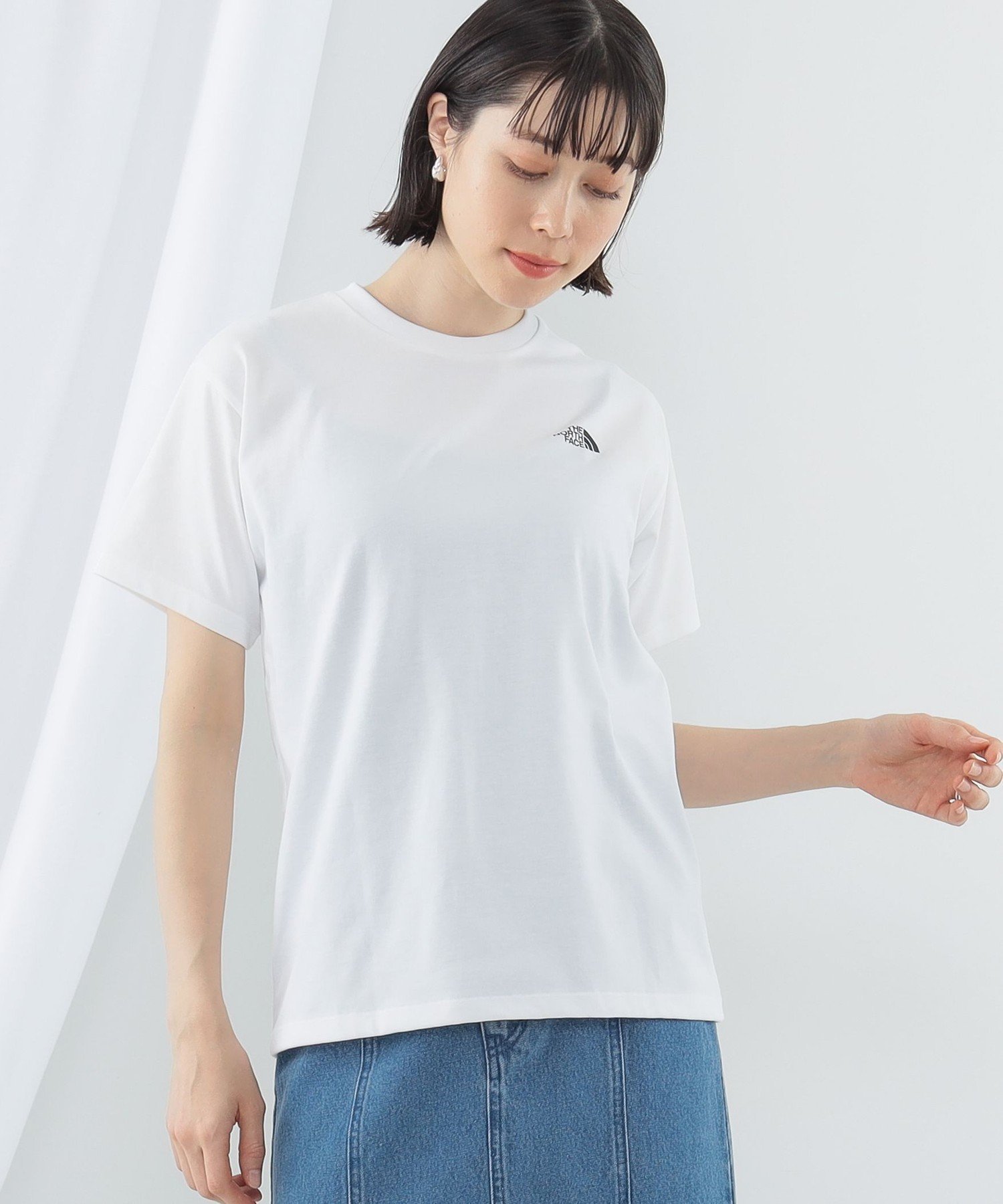 【ビームス ウイメン/BEAMS】の【WEB限定】THE NORTH FACE / バック スクエア ロゴTシャツ 人気、トレンドファッション・服の通販 founy(ファニー) 　ファッション　Fashion　レディースファッション　WOMEN　トップス・カットソー　Tops/Tshirt　シャツ/ブラウス　Shirts/Blouses　ロング / Tシャツ　T-Shirts　バッグ　Bag　おすすめ　Recommend　コンパクト　Compact　スクエア　Square　デニム　Denim　ミックス　Mix　 other-1|ID: prp329100004078770 ipo3291000000027558346