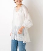 【スピック&スパン/Spick & Span】のカットワークレースガーゼブラウス 人気、トレンドファッション・服の通販 founy(ファニー) ファッション Fashion レディースファッション WOMEN トップス・カットソー Tops/Tshirt シャツ/ブラウス Shirts/Blouses 2024年 2024 2024春夏・S/S Ss,Spring/Summer,2024 スキッパー Skipper スラックス Slacks チュニック Tunic デニム Denim フロント Front リラックス Relax レース Race 春 Spring thumbnail ホワイト|ID: prp329100004078780 ipo3291000000027558455