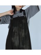 【ラシュッド/LASUD】のタイダイレイヤードワンピース 人気、トレンドファッション・服の通販 founy(ファニー) ファッション Fashion レディースファッション WOMEN ワンピース Dress インナー Inner シフォン Chiffon フェミニン Feminine レース Race ロング Long thumbnail ブラック|ID: prp329100004078817 ipo3291000000027852174