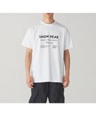 【スノーピーク/SNOW PEAK】のSP Typography T-Shirt 人気、トレンドファッション・服の通販 founy(ファニー) ファッション Fashion レディースファッション WOMEN トップス・カットソー Tops/Tshirt シャツ/ブラウス Shirts/Blouses ロング / Tシャツ T-Shirts フィット Fit 人気 Popularity 半袖 Short Sleeve thumbnail White|ID: prp329100004079077 ipo3291000000027561287