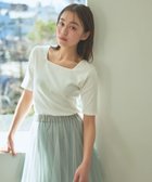 【ミスティ ウーマン/mysty woman】のテレコ2WAY半袖インナープルオーバー 人気、トレンドファッション・服の通販 founy(ファニー) ファッション Fashion レディースファッション WOMEN トップス・カットソー Tops/Tshirt プルオーバー Pullover インナー Inner シンプル Simple スクエア Square テレコ Tereko フィット Fit 半袖 Short Sleeve thumbnail オフホワイト05|ID: prp329100004079140 ipo3291000000027561824