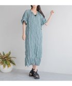 【ローリーズファーム/LOWRYS FARM】の2WAYシワカコウワンピース 人気、トレンドファッション・服の通販 founy(ファニー) ファッション Fashion レディースファッション WOMEN ワンピース Dress おすすめ Recommend インナーキャミ Inner Cami シアー Sheer プリーツ Pleats ボトム Bottom ランダム Random リボン Ribbon 夏 Summer thumbnail ブルー82|ID: prp329100004079211 ipo3291000000027652448