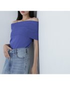 【ナチュラル ビューティー ベーシック/NATURAL BEAUTY BASIC】のワイドオフショルリブニット 人気、トレンドファッション・服の通販 founy(ファニー) ファッション Fashion レディースファッション WOMEN トップス・カットソー Tops/Tshirt ニット Knit Tops オフショル Off Shoulder リブニット Rib Knit thumbnail ブルー1|ID: prp329100004079225 ipo3291000000028247529