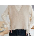 【ディスコート/Discoat】の前後2WAYフェザーヤーンショートベスト 人気、トレンドファッション・服の通販 founy(ファニー) ファッション Fashion レディースファッション WOMEN アウター Coat Outerwear トップス・カットソー Tops/Tshirt ベスト/ジレ Gilets/Vests コンパクト Compact ショート Short トレンド Trend フェザー Feather ベスト Vest thumbnail ベージュ|ID: prp329100004079238 ipo3291000000029050092