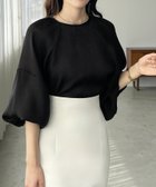 【ジュノア/JUNOAH】のLouere ボリュームスリーブトップス 人気、トレンドファッション・服の通販 founy(ファニー) ファッション Fashion レディースファッション WOMEN トップス・カットソー Tops/Tshirt ボリュームスリーブ / フリル袖 Volume Sleeve thumbnail ブラック|ID: prp329100004079246 ipo3291000000027795952