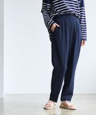 【コーエン/COEN】の【RONEL】ジョーゼットイージーテーパードパンツ(セットアップ対応可能) NAVY|ID: prp329100004079282 ipo3291000000027563271