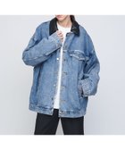 【ユナイテッドアローズ/UNITED ARROWS】のAEWEN MATOPH 2WAYカラー デニム ブルゾン LT.BLUE|ID: prp329100004079795 ipo3291000000028694803