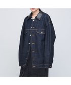 【ユナイテッドアローズ/UNITED ARROWS】のAEWEN MATOPH 2WAYカラー デニム ブルゾン NAVY|ID: prp329100004079795 ipo3291000000028694804