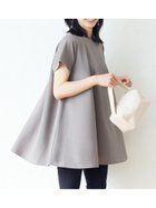 【コカ/COCA】のエンボス加工半袖チュニック 人気、トレンドファッション・服の通販 founy(ファニー) ファッション Fashion レディースファッション WOMEN トップス・カットソー Tops/Tshirt チュニック Tunic 半袖 Short Sleeve thumbnail Dk.beige|ID: prp329100004080154 ipo3291000000028534707