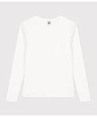 【プチバトー/PETIT BATEAU】のクルーネック長袖Tシャツ 人気、トレンドファッション・服の通販 founy(ファニー) ファッション Fashion レディースファッション WOMEN トップス・カットソー Tops/Tshirt シャツ/ブラウス Shirts/Blouses ロング / Tシャツ T-Shirts おすすめ Recommend シンプル Simple フィット Fit 長袖 Long Sleeve thumbnail ホワイト|ID: prp329100004080236 ipo3291000000028887645