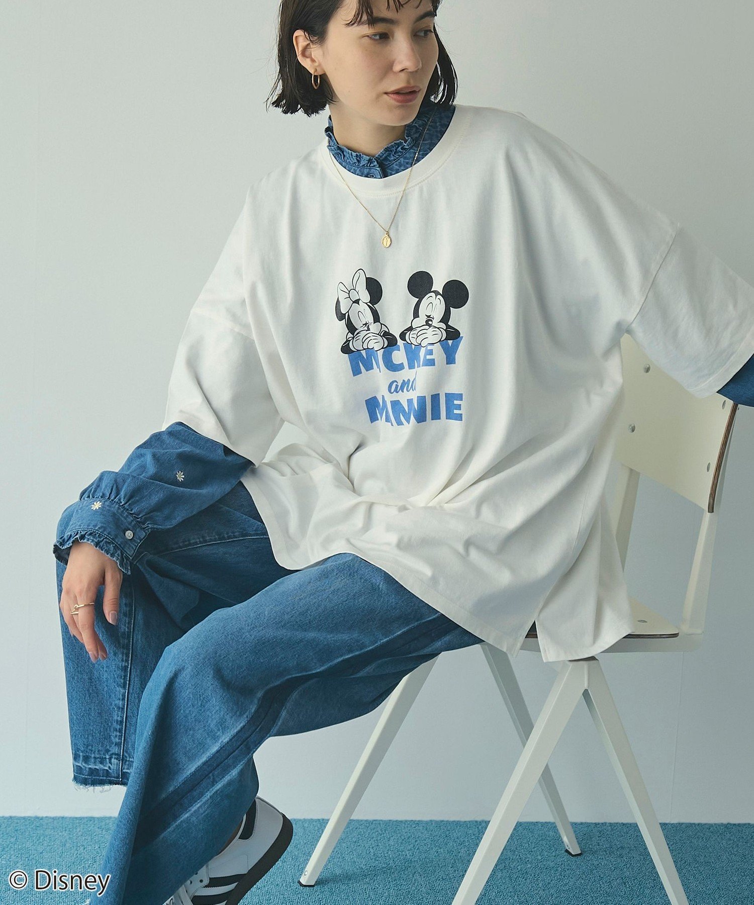 【コーエン/COEN】のcoen限定/Disney(ディズニー)アソートプリントビッグTシャツ 人気、トレンドファッション・服の通販 founy(ファニー) 　ファッション　Fashion　レディースファッション　WOMEN　トップス・カットソー　Tops/Tshirt　シャツ/ブラウス　Shirts/Blouses　ロング / Tシャツ　T-Shirts　おすすめ　Recommend　シンプル　Simple　デニム　Denim　トレンド　Trend　ビッグ　Big　フロント　Front　プリント　Print　ワイド　Wide　ヴィンテージ　Vintage　半袖　Short Sleeve　 other-1|ID: prp329100004080589 ipo3291000000028528662