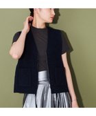 【その他のブランド/Other】のCITEN エッセンシャル ニットベスト 人気、トレンドファッション・服の通販 founy(ファニー) ファッション Fashion レディースファッション WOMEN アウター Coat Outerwear トップス・カットソー Tops/Tshirt ニット Knit Tops ベスト/ジレ Gilets/Vests 畦 Ridge 秋 Autumn/Fall ジップ Zip スウェット Sweat スリット Slit タンク Tank フィット Fit フロント Front ベスト Vest A/W・秋冬 Aw・Autumn/Winter・Fw・Fall-Winter thumbnail NAVY|ID: prp329100004081102 ipo3291000000028741877