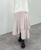 【アルシーヴ/archives】のアシメラッフルティアードスカート/ BEIGE|ID: prp329100004081219 ipo3291000000029534346