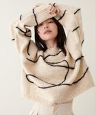 【ナチュラルクチュール/natural couture】のリンキング柄ニット 人気、トレンドファッション・服の通販 founy(ファニー) ファッション Fashion レディースファッション WOMEN トップス・カットソー Tops/Tshirt ニット Knit Tops とろみ Thickness デニム Denim 定番 Standard バランス Balance フェミニン Feminine マーメイド Mermaid 冬 Winter おすすめ Recommend 2024年 2024 エレガント 上品 Elegant 2024-2025秋冬・A/W Aw/Autumn/Winter/Fw/Fall/2024-2025 thumbnail ライトベージュ|ID: prp329100004081232 ipo3291000000028826151